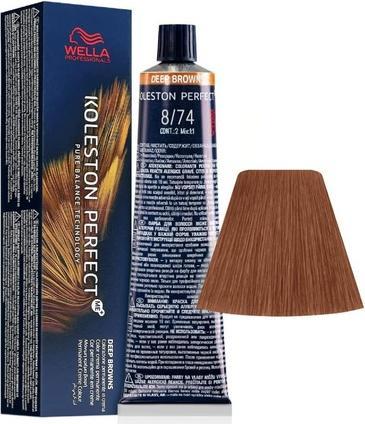 Produktbild Wella KOLESTON PERFECT ME+ DEEP BROWNS 8/74 60 ml (8, 74)