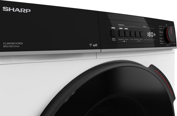 Actual product image Sharp ES-WNFB814CWDA (8 kg, Left)