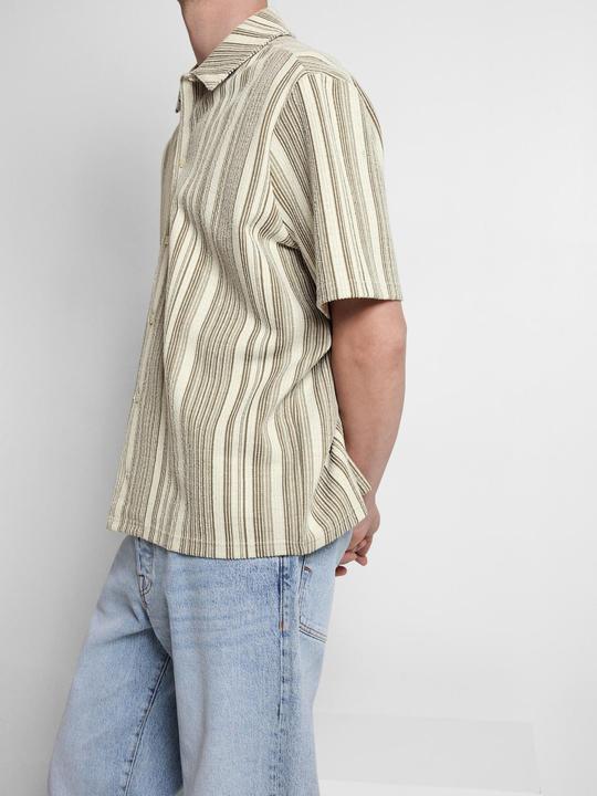 Produktbild Selected Homme Gestreiftes Kurzarmhemd (M)