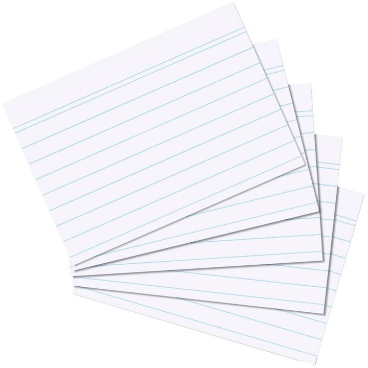 Herlitz Fiches (A6, 180 g/m², 100 x)