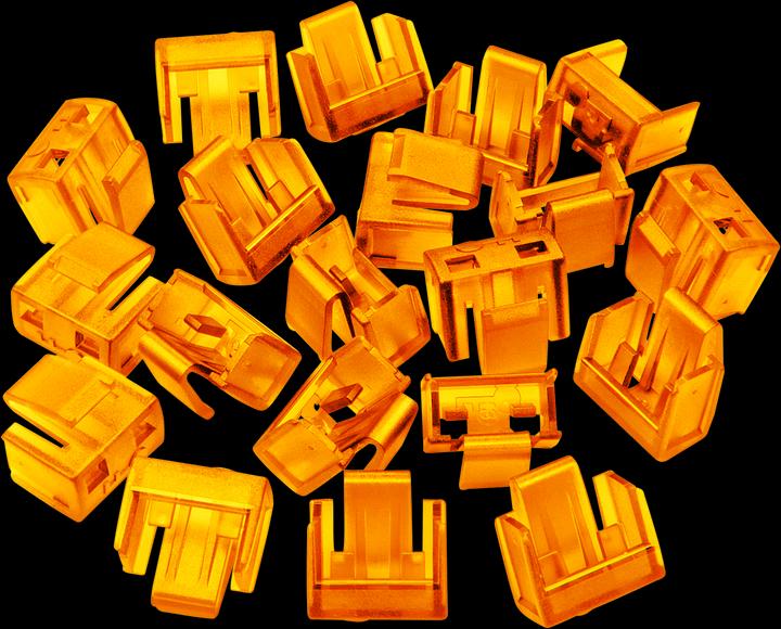 Image du produit Lindy Bloqueurs de port RJ45 x 20 Orange