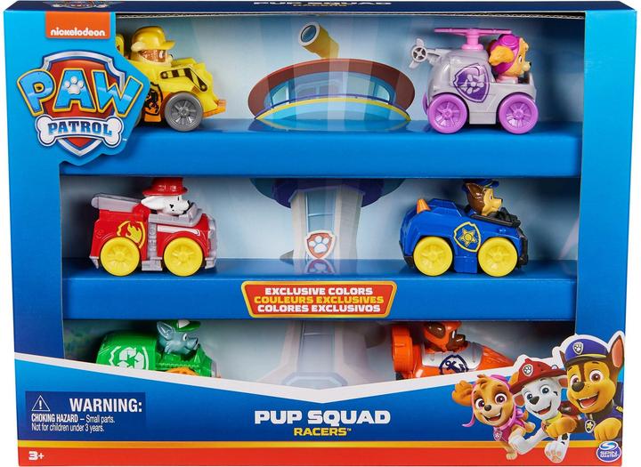 Actual product image Paw Patrol Pup Squad Racers