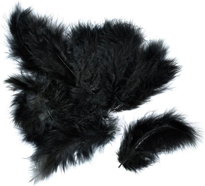 Actual product image Meyco Marabou feathers, approx. 15 pieces