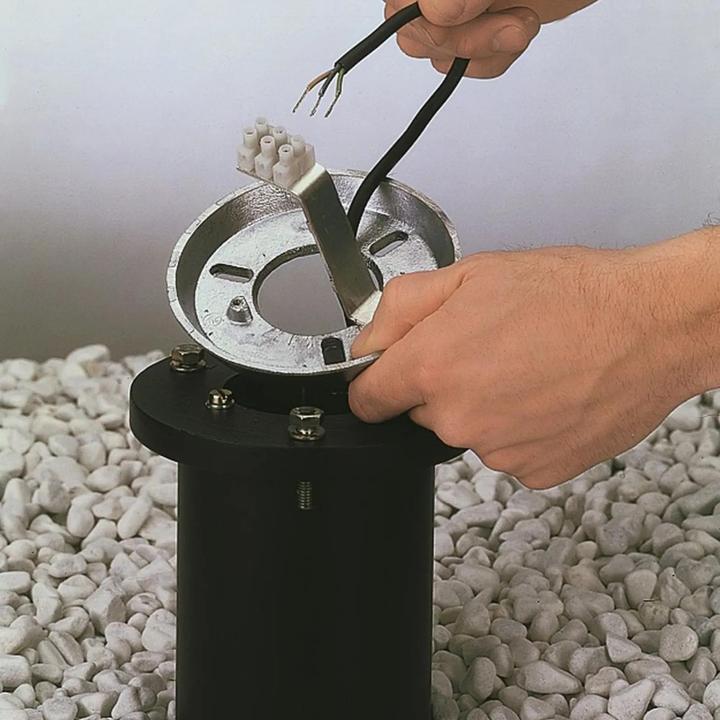 Image du produit Albert Leuchten Socle d'encastrement cylindrique et parallélépipédique pour borne d'éclairage