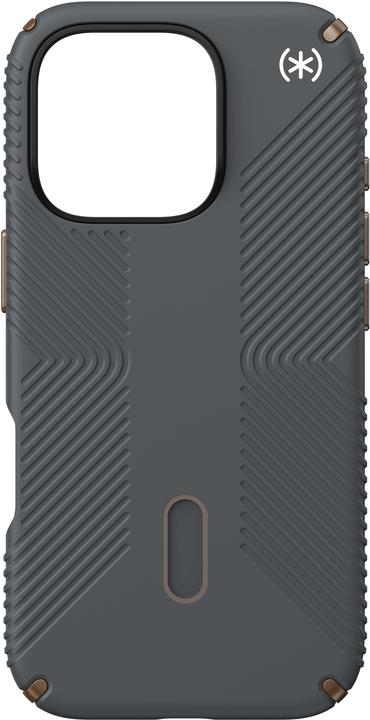 Actual product image speck Presidio2 Grip + ClickLock Apple iPhone 16 Pro Charcoal Grey - with Microban (Apple iPhone 16 Pro)