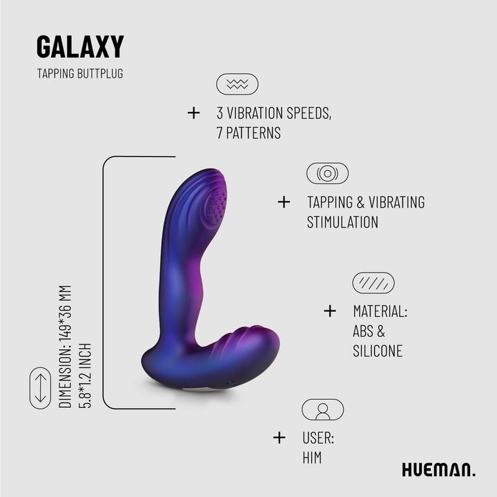 Actual product image Hueman Klopfender Analplug