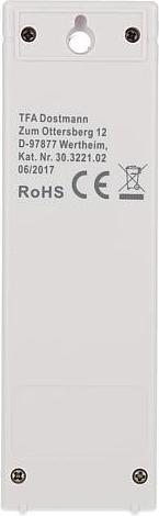 Actual product image TFA Combination sensor 30.3221.02 Radio 4