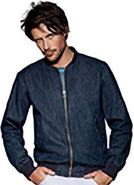 Actual product image B&C Denim Supremacy Denim Bomber Jacket Jacket (XL)