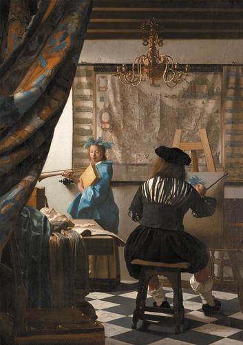 Actual product image Piatnik Vermeer The art of painting T (1000 pieces)