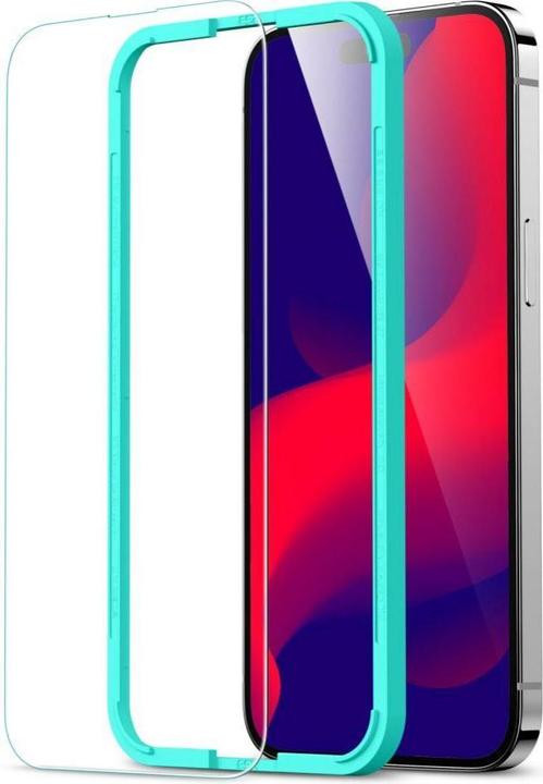 Actual product image ESR Tempered Glass Screen Shield Iphone 14 Pro Clear (1 Piece, Apple iPhone 14 Pro)