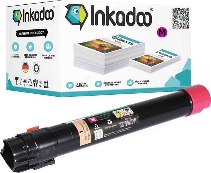 Image du produit Inkadoo Compatible avec Epson C13S0204xx / PJICx Cartouche d'encre (M)