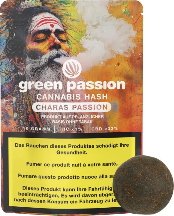 Green Passion CBD Hash Charas Passion (5 g, Indoor)