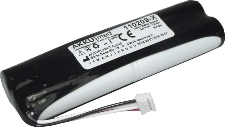 Actual product image XCell NiMH Akku passend für Fresenius-Vial Ernährungspumpe Applix, Ambix activ, Smart (1800 mAh)