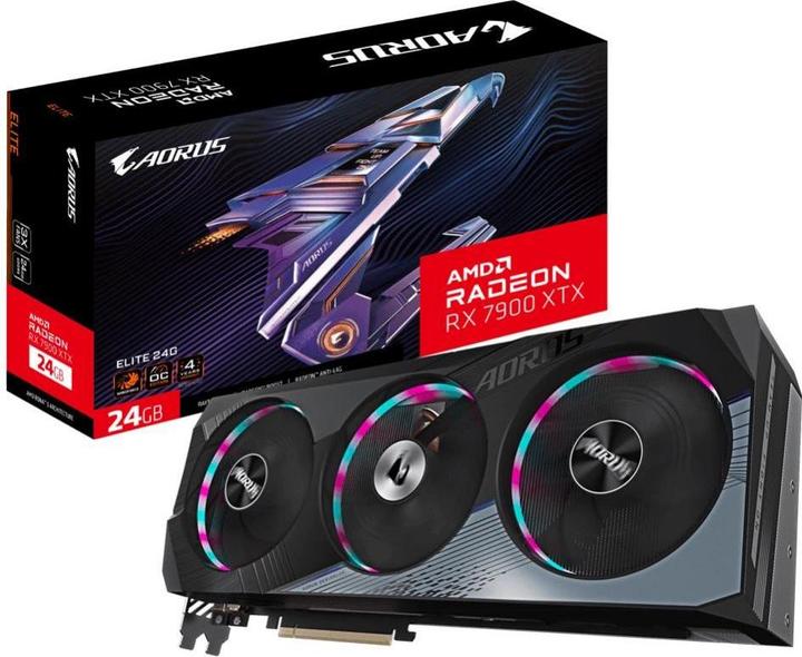Actual product image Gigabyte Radeon RX7900XTX AORUS ELITE (24 GB)
