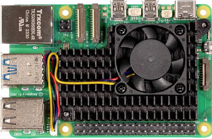 Actual product image Joy-it RB-heatsink5 heat sink set black