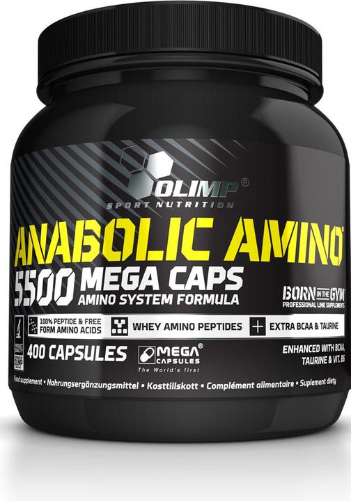 Actual product image Olimp Sport Nutrition Anabolic Amino (1 Piece, Capsules, 470 g)