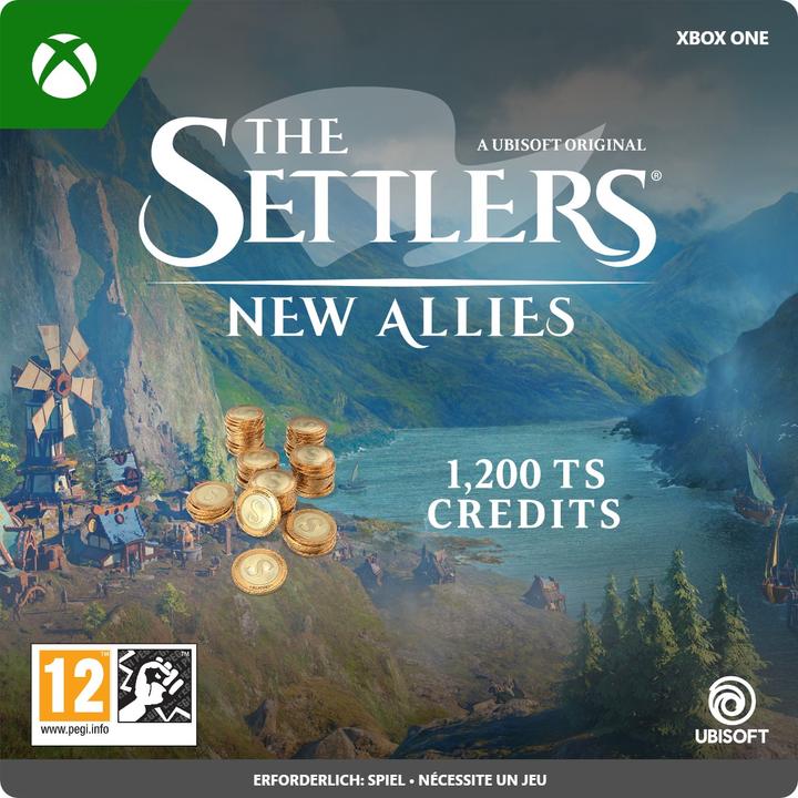 Image du produit Microsoft Xbox The Settlers New Allies Virtual Currency 1200 Credits Download Code