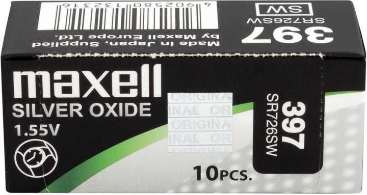 Image du produit Maxell Pile bouton SR726SW 10 pièces (10 pcs, SR59, 36 mAh)