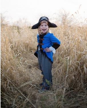 Produktbild Great Pretenders 65305 Piratenjacke, Hose und Hut 5-6 (116)