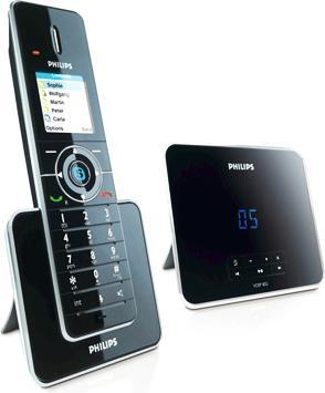 Produktbild Philips VOIP 8551, Skype/Analog Telefon, Anrufbeantworter
