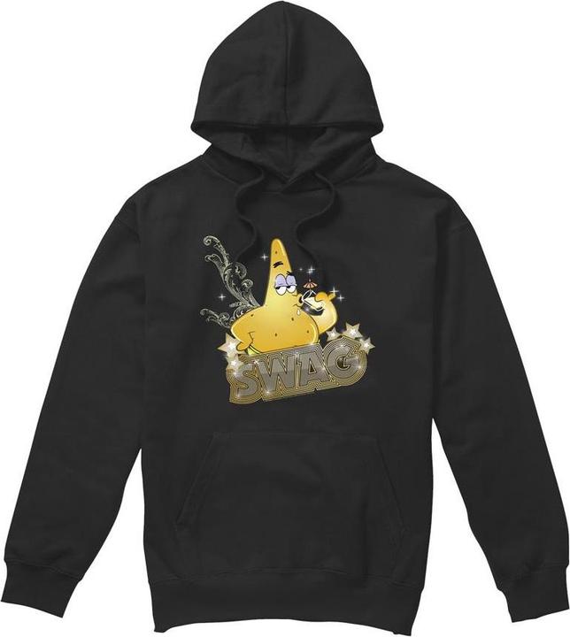 Immagine prodotto Spongebob Squarepants Patrick Has Swag Felpa con Cappuccio Uomo (M)