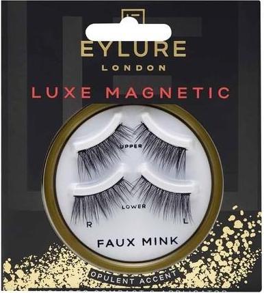 Actual product image Eylure Luxe Magnetic Accent False Lashes Opulent (Artificial eyelashes)