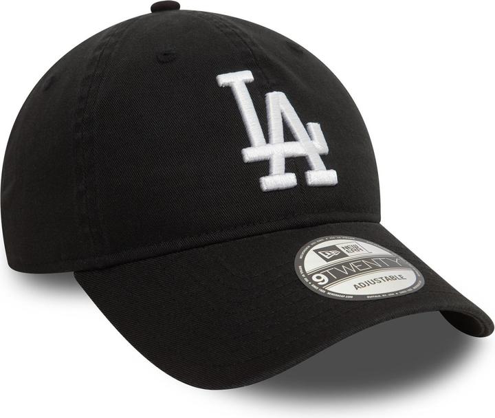 New Era 9Twenty Cap - Washed Los Angeles Dodgers Schwarz