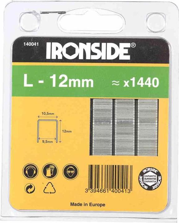 Produktbild Ironside Heftklammer 12 mm,L (1440 x)