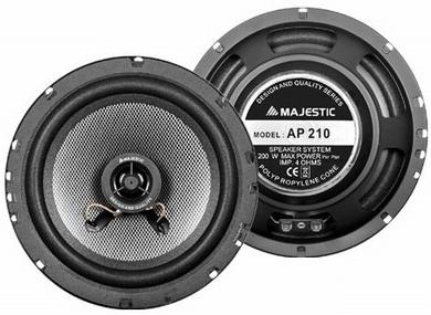 Produktbild Majestic Neu AP-210 1-Weg Autolautsprecher 200 W Oval (4.50 cm, Andere)