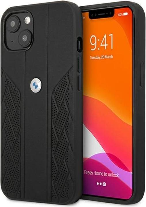 Image du produit BMW Étui BMHCP13SRSPPK iPhone 13 mini 5.4 quot  noir (Apple iPhone 13 mini)