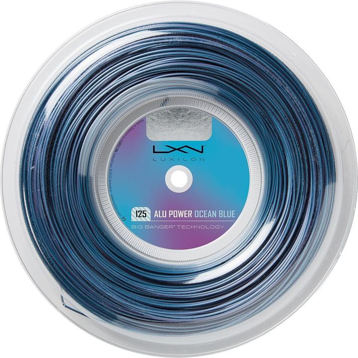 Luxilon ALU Power 125 200m Saitenrolle Ocean Blue