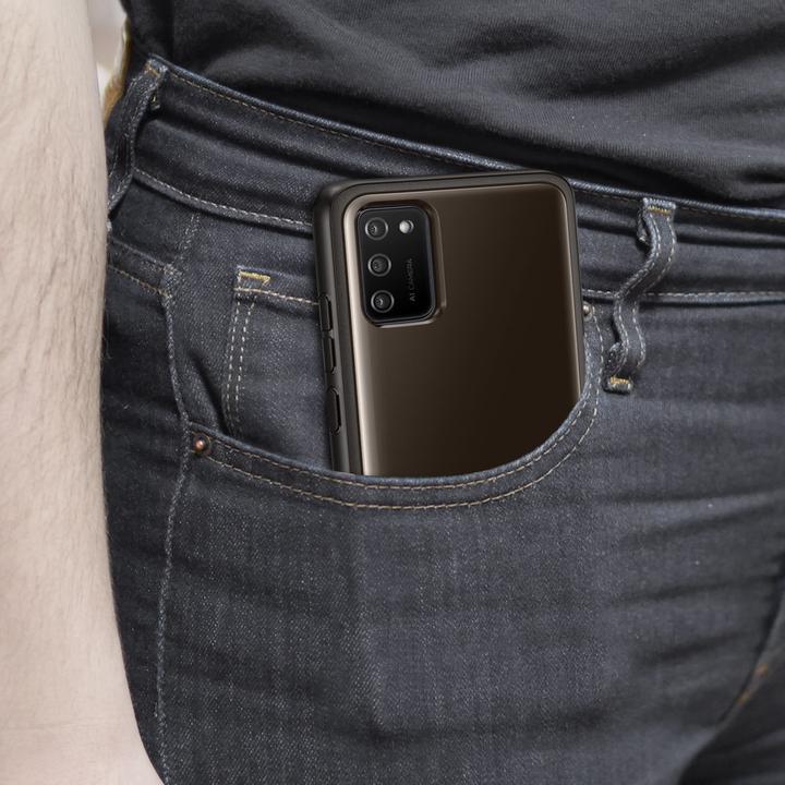 Image du produit Samsung Housse transparente pour A026F Galaxy A02s noir (Samsung Galaxy A02s)