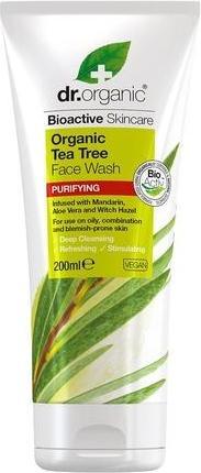 Image du produit Dr. Organic BIOACTIVE ORGANIC Tonique pour le visage à l'Arbre à thé 200 ml (Chiffons de nettoyage, 200 ml)