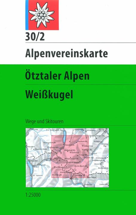 Produktbild Ötztaler-Alpen. Weisskugel 25000