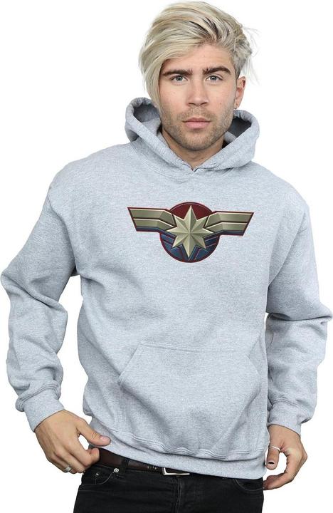 Immagine prodotto Captain Chest Emblem Felpa con Cappuccio Uomo (4XL)