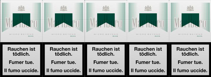 Actual product image Marlboro Micro Beyond Mint SSL (10 pcs.)