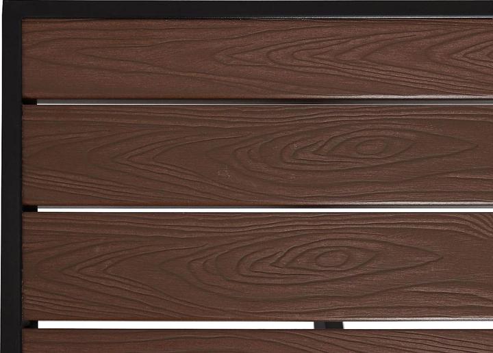 Produktbild Mendler Gartentisch HWC-J95, Balkontisch Bistrotisch, Gastronomie Outdoor-Beschichtung Aluminium Polywood - (70 cm)