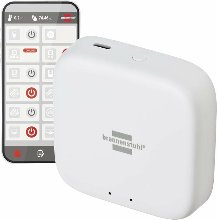 Immagine prodotto Brennenstuhl Collega il gateway Zigbee GWY CZ 01