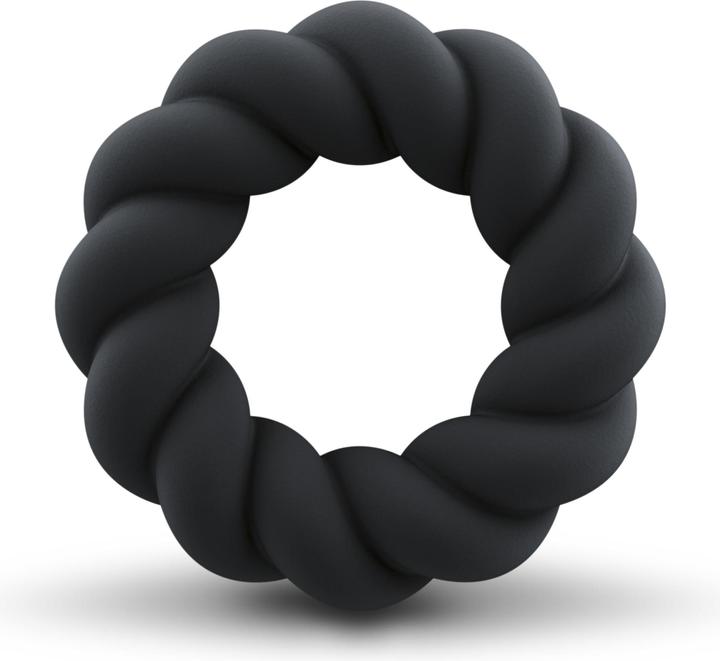 Rocks-Off Twist - Non-Vibrating Cockring - Black