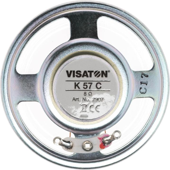 Actual product image Visaton Full range loudspeaker K 57 C, 8 Ohm