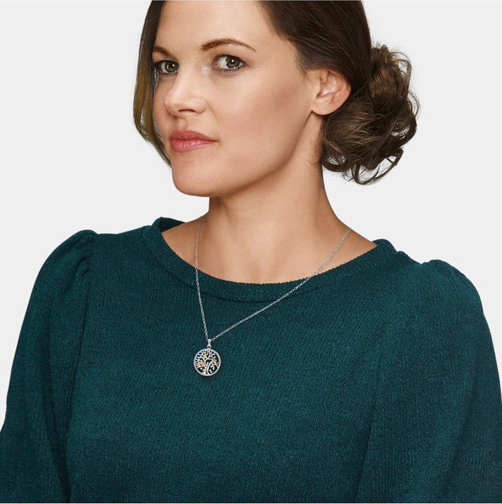 Immagine prodotto Engelsrufer Collana con cuore di fiore della vita (Argento 925, 42 - 50 cm)