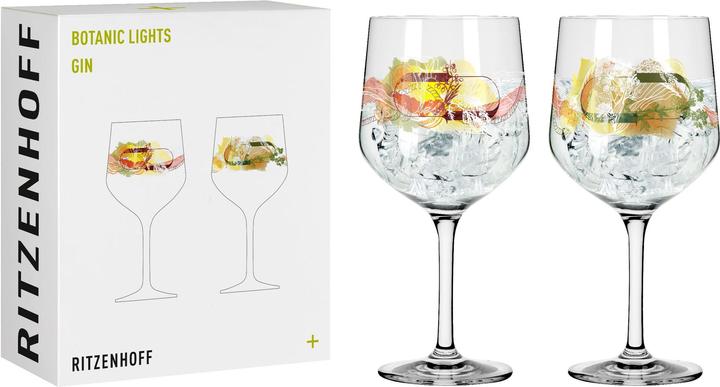 Actual product image Ritzenhoff Set of 2 gin goblets Botanic Lights (7 dl, 2 x, Gin glasses)