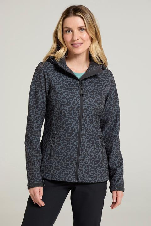 Immagine prodotto Mountain Warehouse Exodus Giacca Soft Shell Stampato Impermeabile Donna (36)