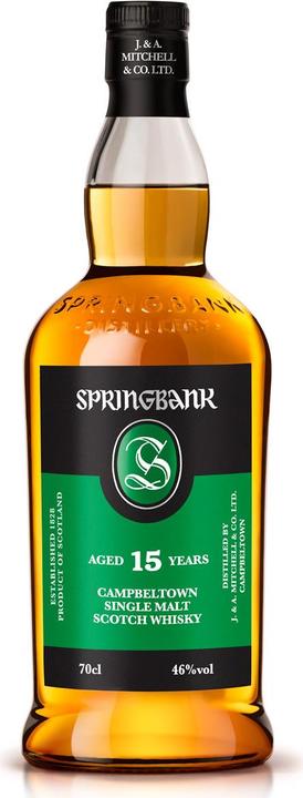 Actual product image Springbank 15 Years (Single Malt, Scotch whisky, 1 x 70 cl)