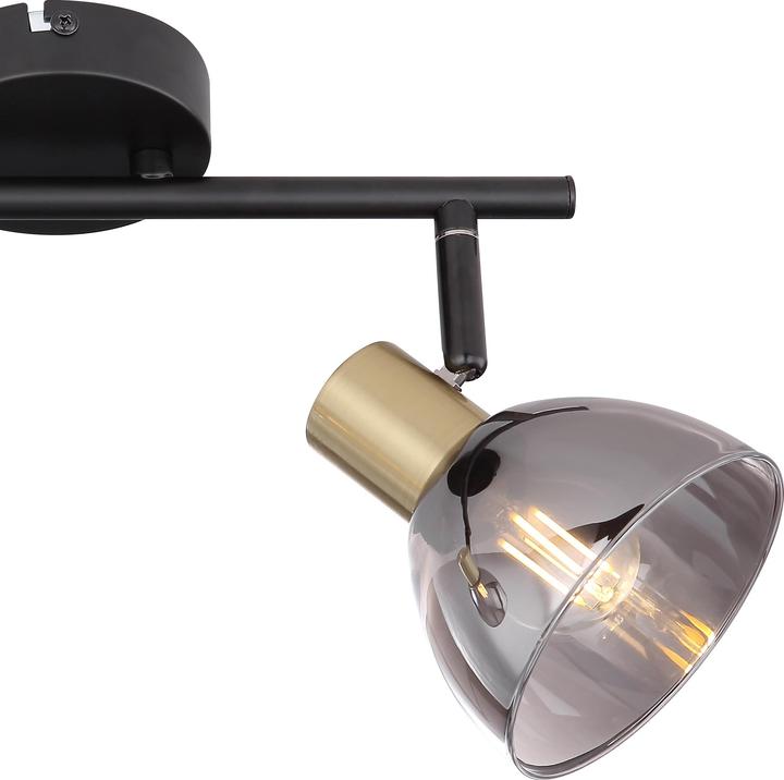 Produktbild Globo Strahler Jay schwarz 2xE14 (E14)