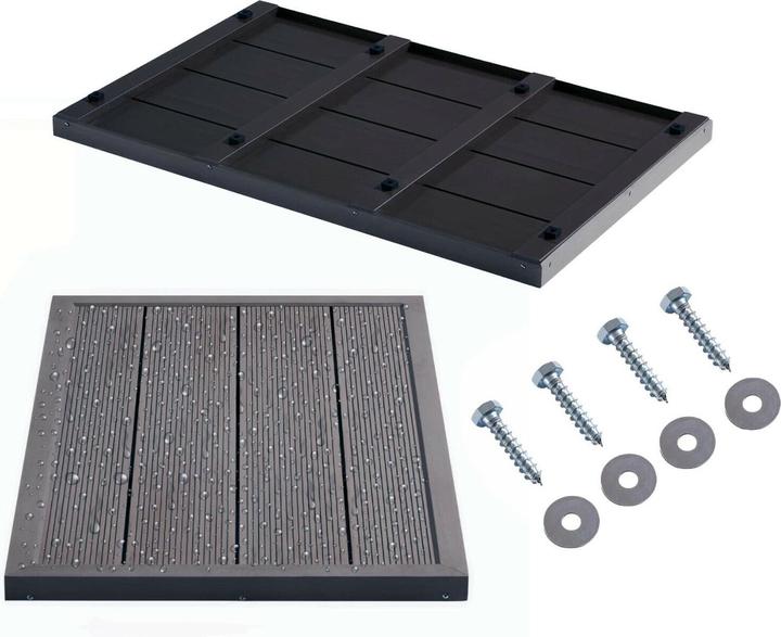 Arebos Floor element for your solar shower