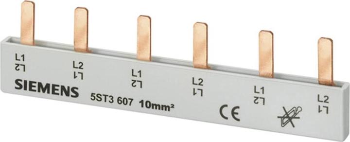 Actual product image Siemens Pin busbar 10qmm 3x8-phase 5ST3667