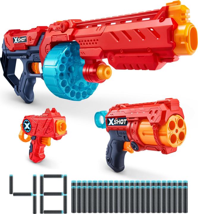 Actual product image Zuru Excel Combo Pack Turbo Fire + Fury 4 + Micro Launcher