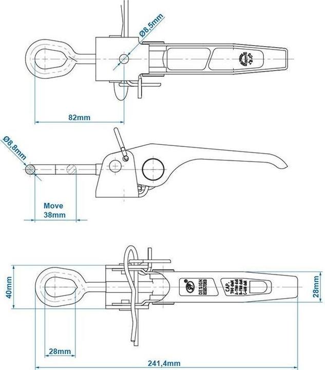 Actual product image ProPlus Eccentric lock SPP ZB-03