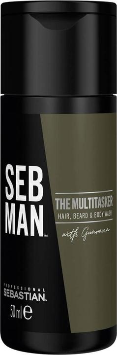 Produktbild Sebastian SEB MAN - The Multitasker Hair Beard & Body Wash (50 ml, Flüssiges Shampoo)